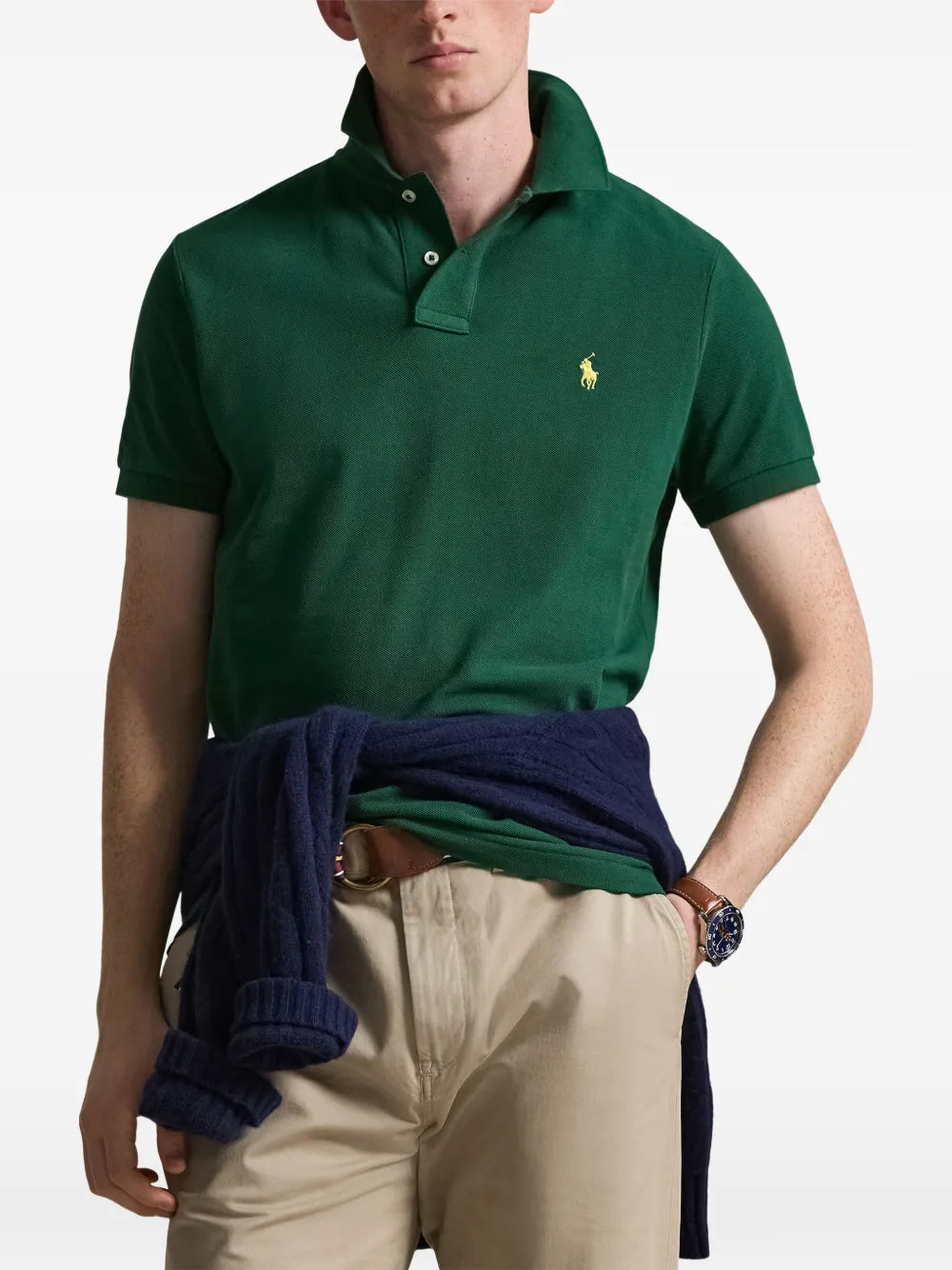 ACHETEZ-EN 1, RECEVEZ-EN 3 - POLO EN MAILLE SLIM FIT EMBLÉMATIQUE RALPH LAUREN