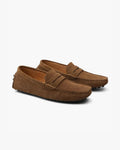 Mocassins en daim pour conducteurs